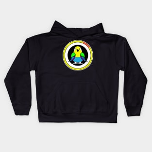 cute budgie parakeet | Kids Hoodie